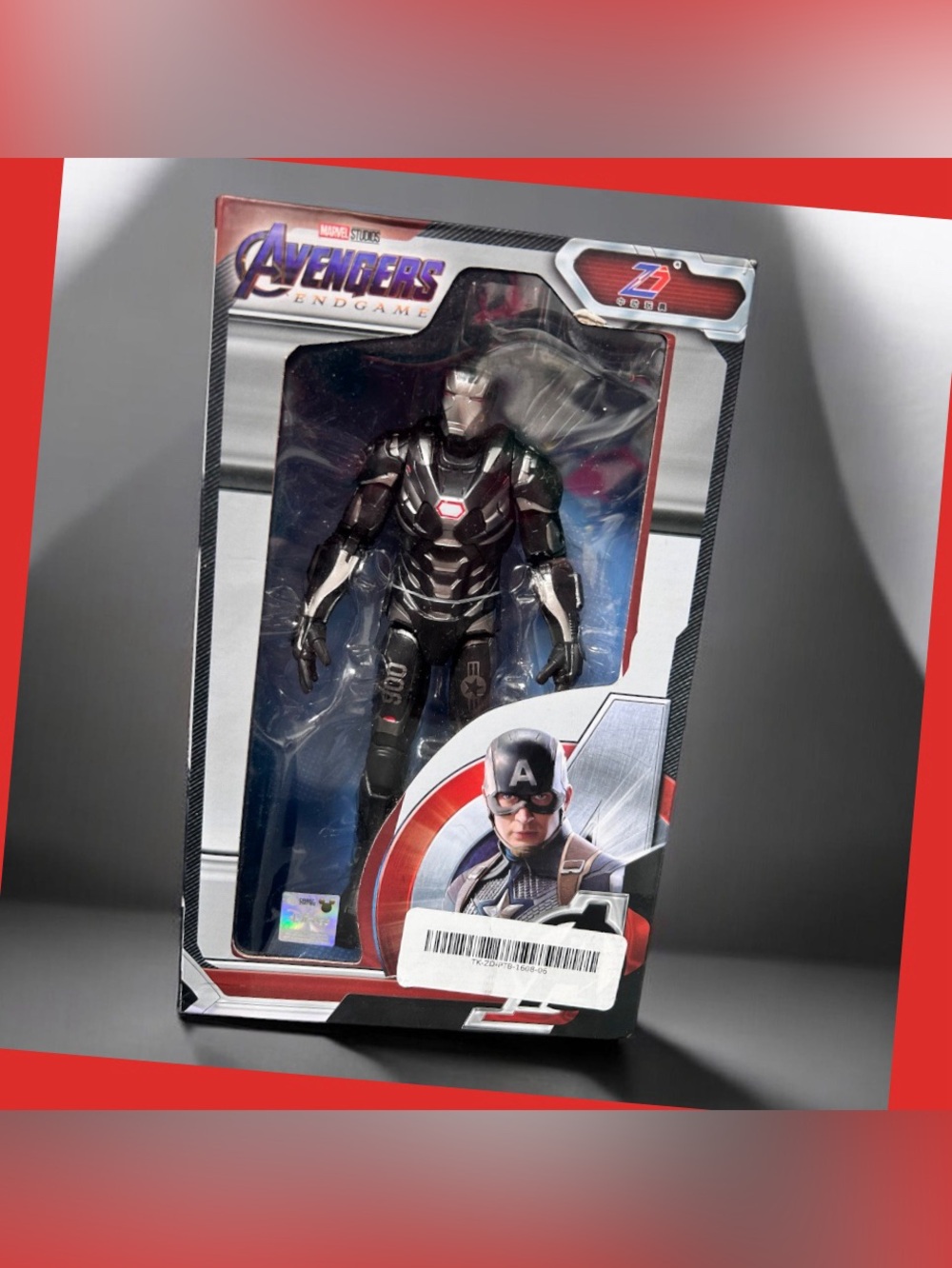 ZD TOYS Marvel Avengers Endgame War Machine 7-inch Action Figure Official